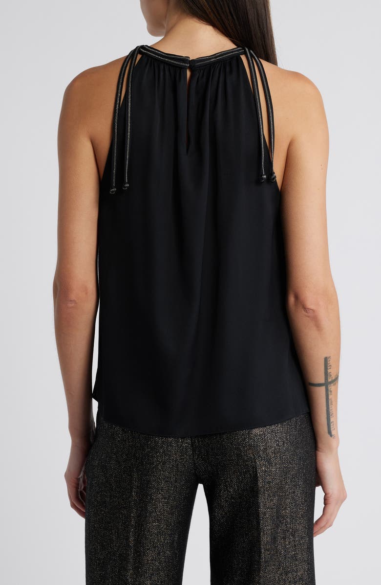 KOBI HALPERIN Astrid Stretch Silk Halter Top, Alternate, color, 
