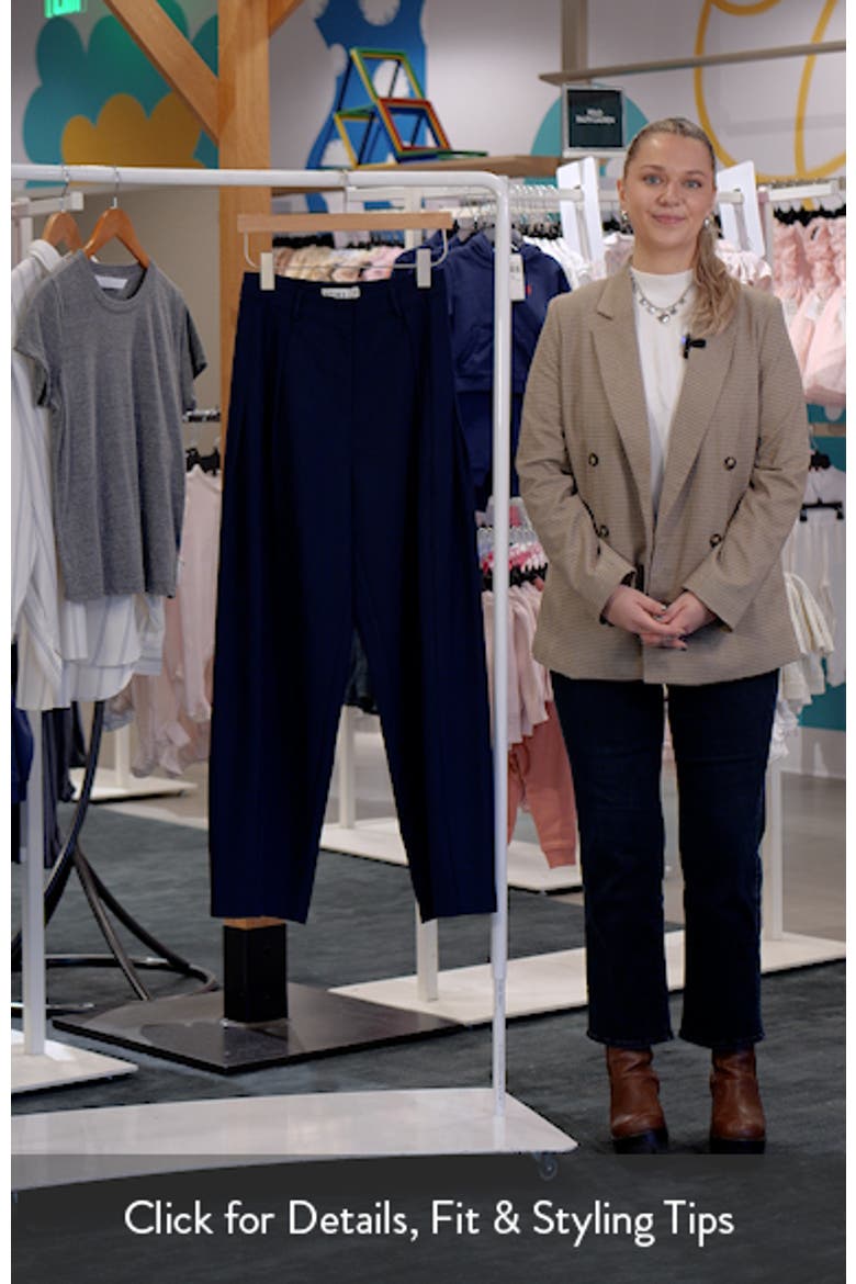 Iherina Pleated High Waist Pants video