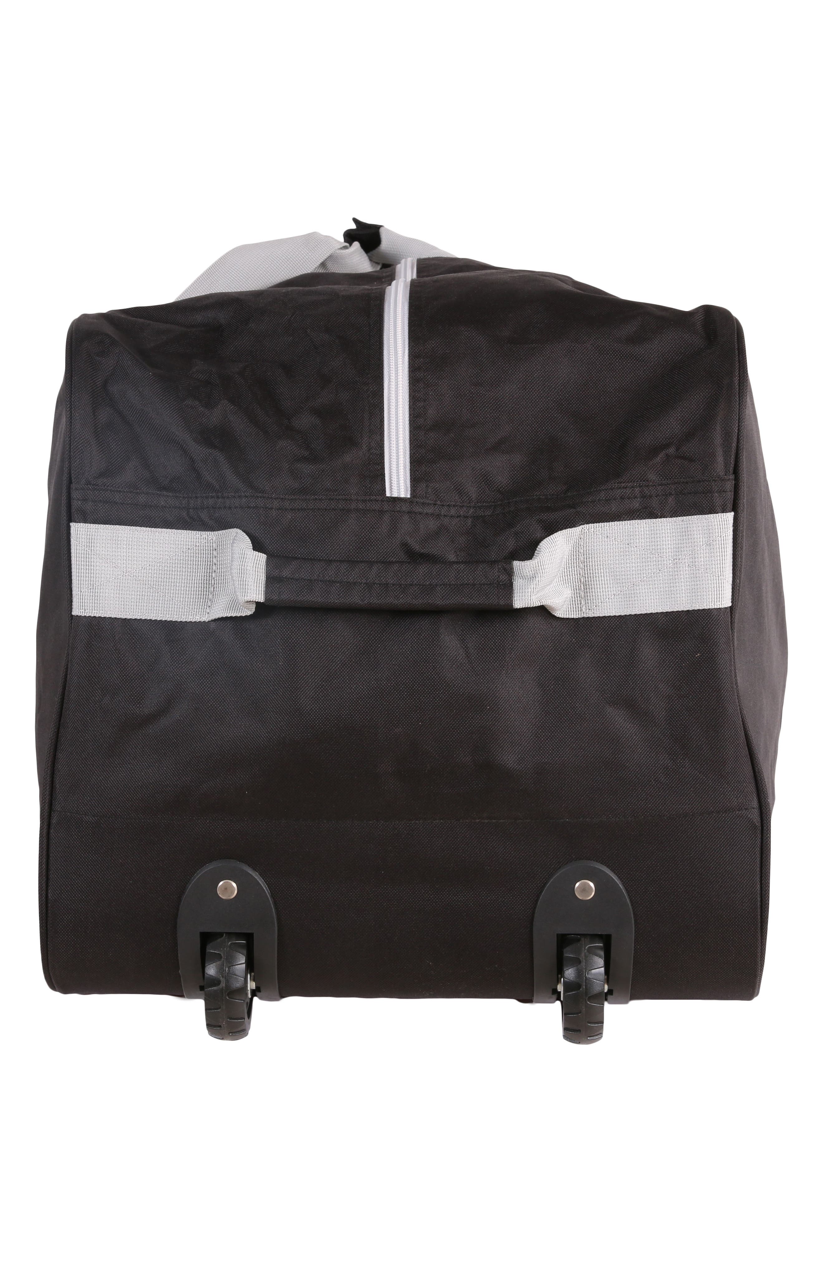 Gigante 32-Inch Rolling Duffle Bag, Alternate, color, BLACK