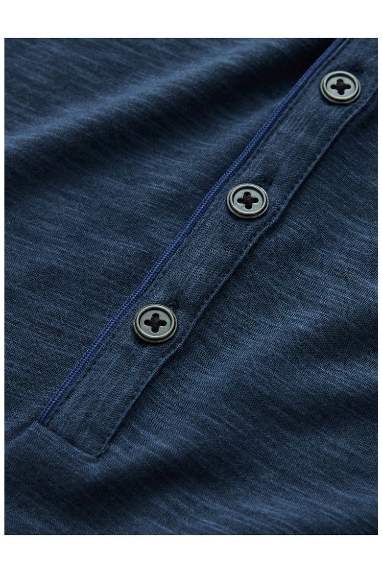 Biello Slim Fit Henley Top, Alternate, color, PACIFIC BLUE
