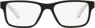 Versace 47mm Rectangular Optical Glasses