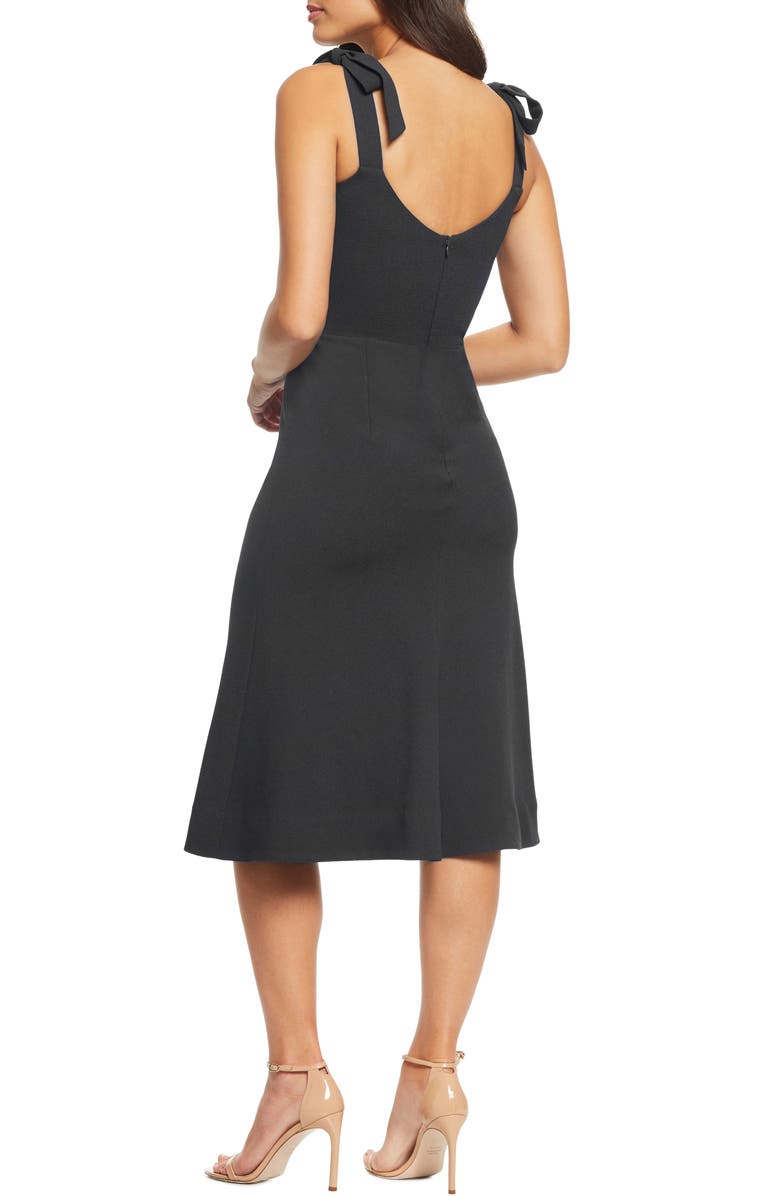 Dress the Population Hana Tie Shoulder Cocktail Dress, Alternate, color, 