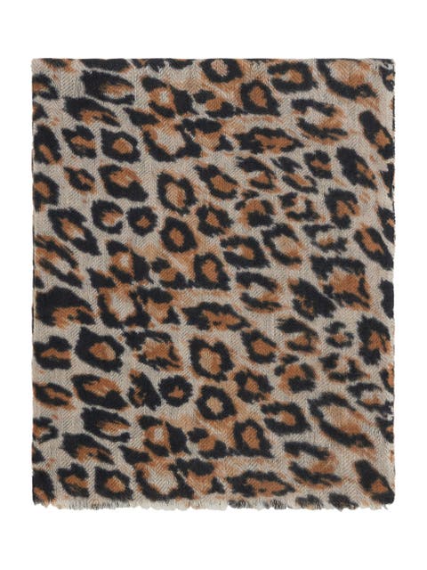 Leopard Print Scarf