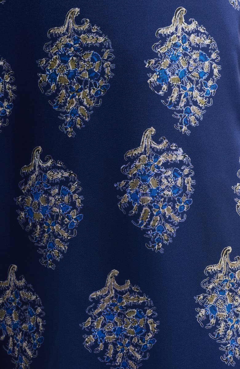 KOBI HALPERIN Josie Print Wide Leg Pants, Alternate, color, Indigo Multi