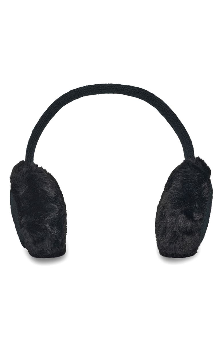KARL LAGERFELD PARIS Sassy Choupette Faux Fur Earmuffs 