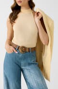 Marciano Cherie Sleeveless Turtleneck Sweater