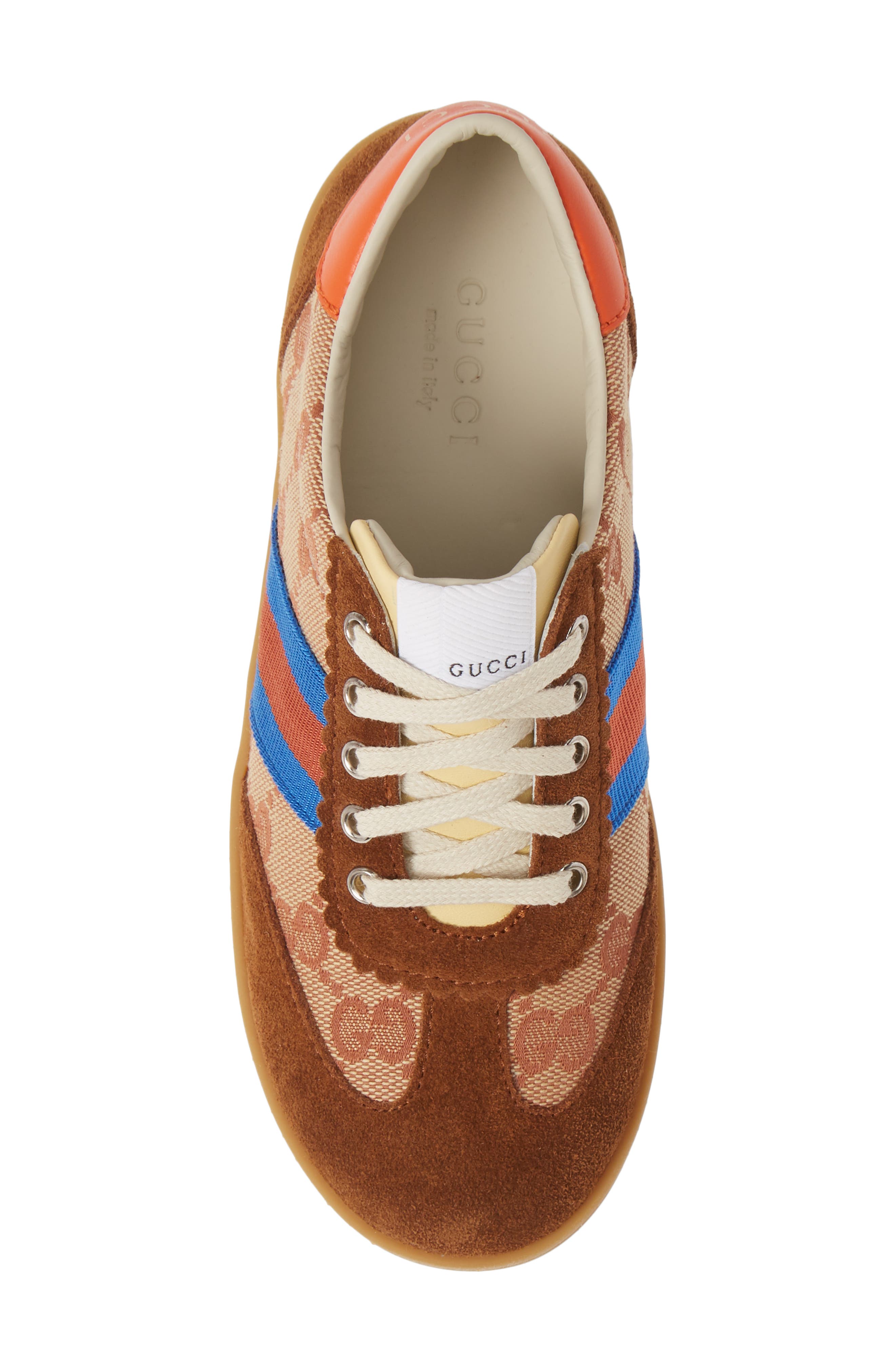 Gucci G74 GG Low Top Sneaker, Alternate, color, 