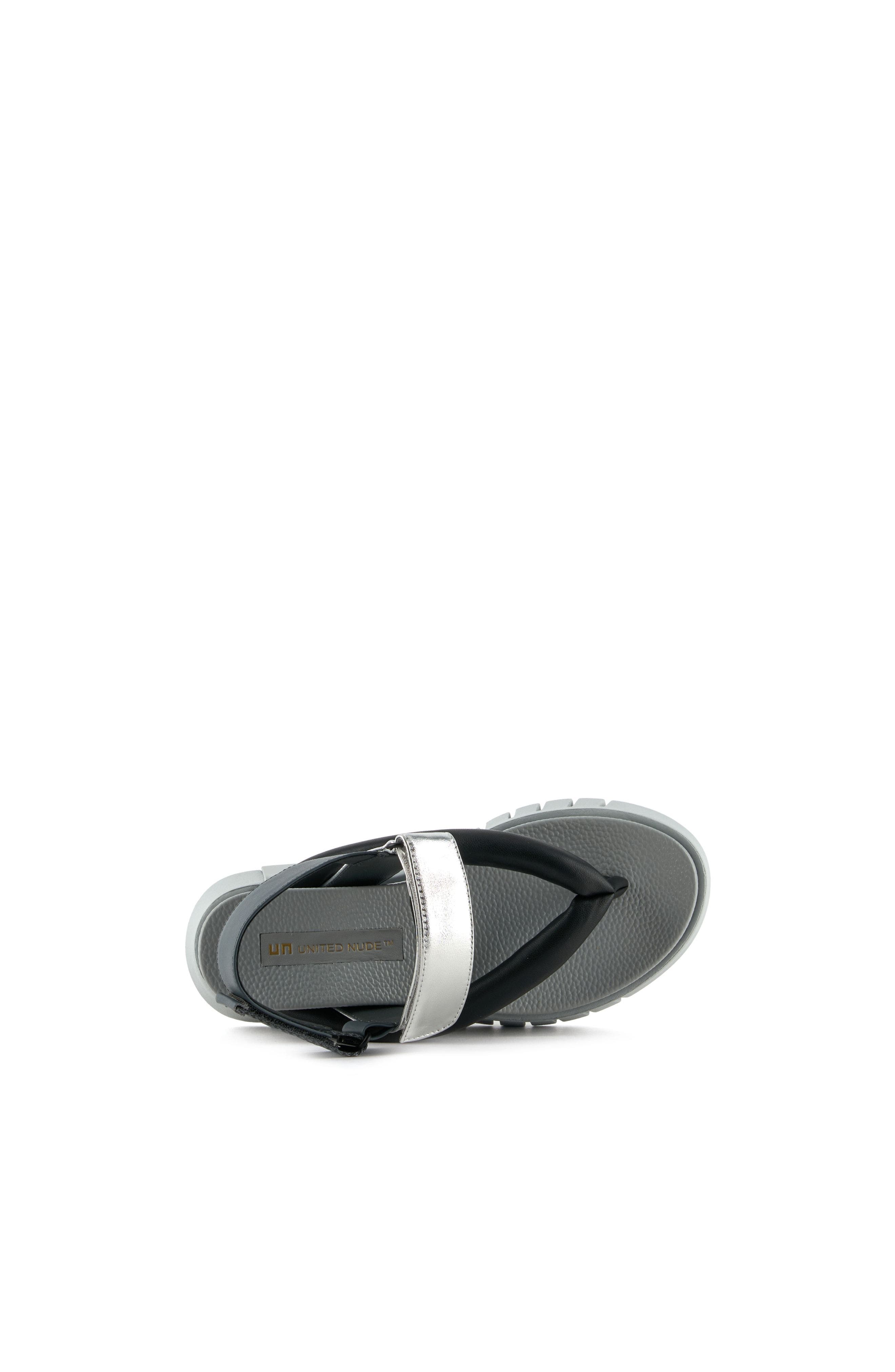 Delta Tong Sandals, Alternate, color, Steel