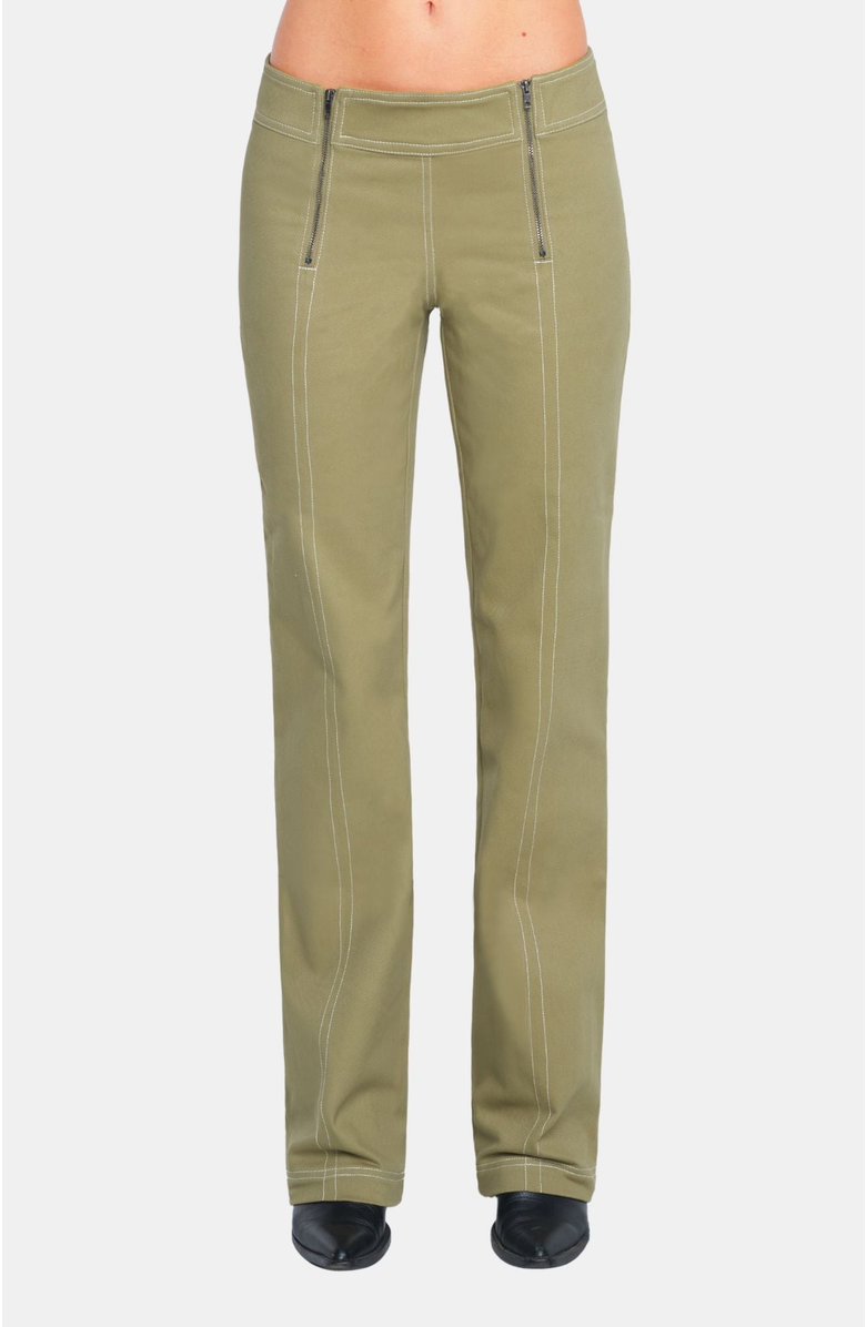 OW Collection Maple Pants, Main, color, Olive Green