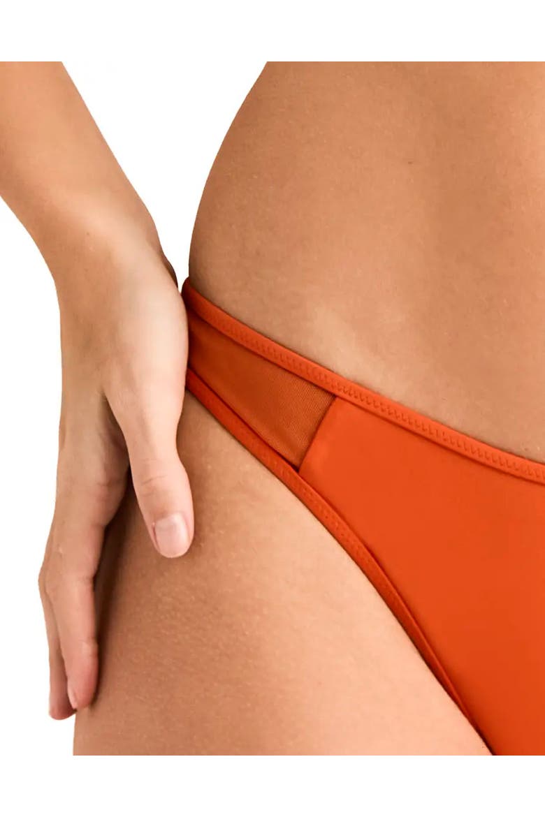 Terri Swimwear Bikini Bottom, Alternate, color, Dark orange