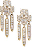 Nadri Northern Lights Cubic Zirconia Chandelier Earrings