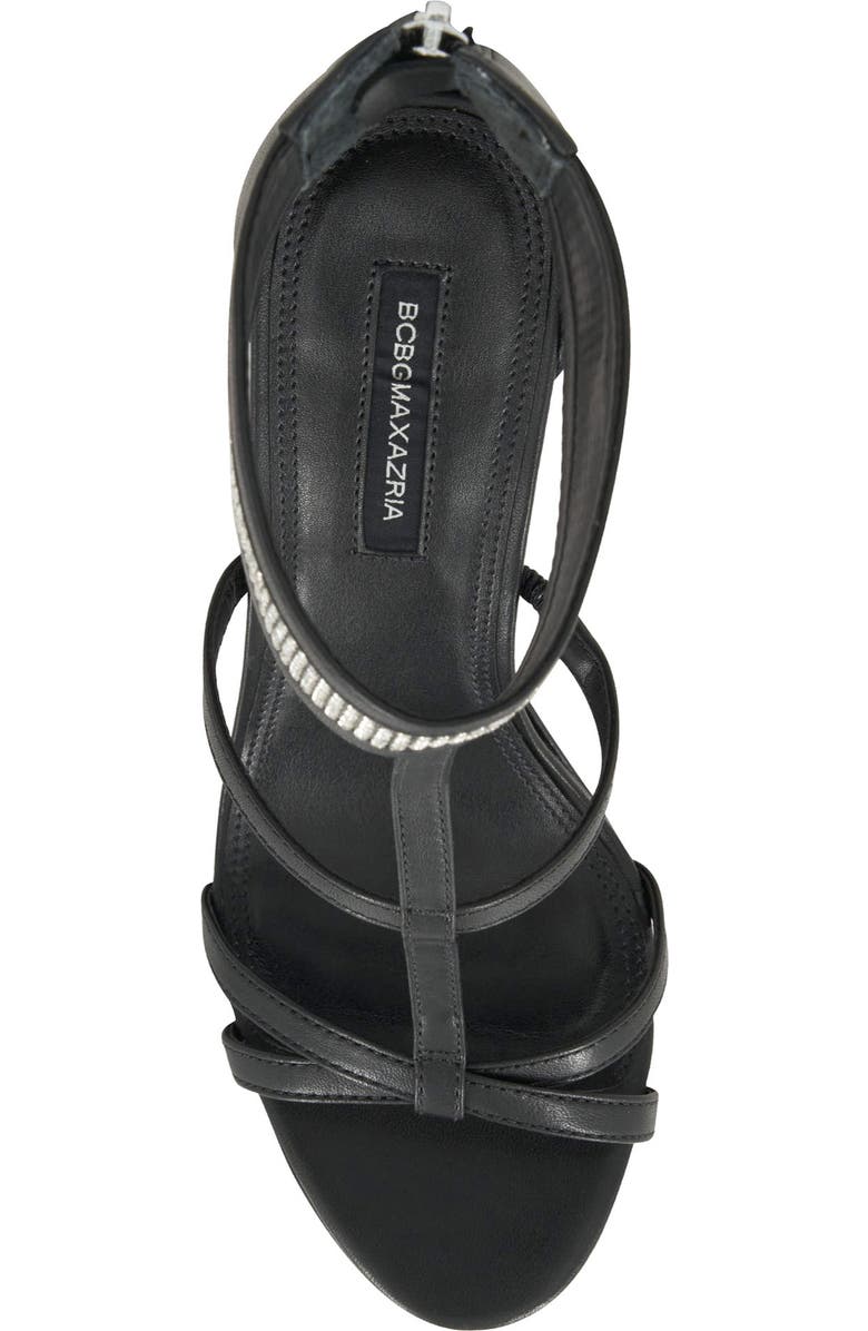 BCBGMAXAZRIA Singa Ankle Strap Sandal, Alternate, color, Black