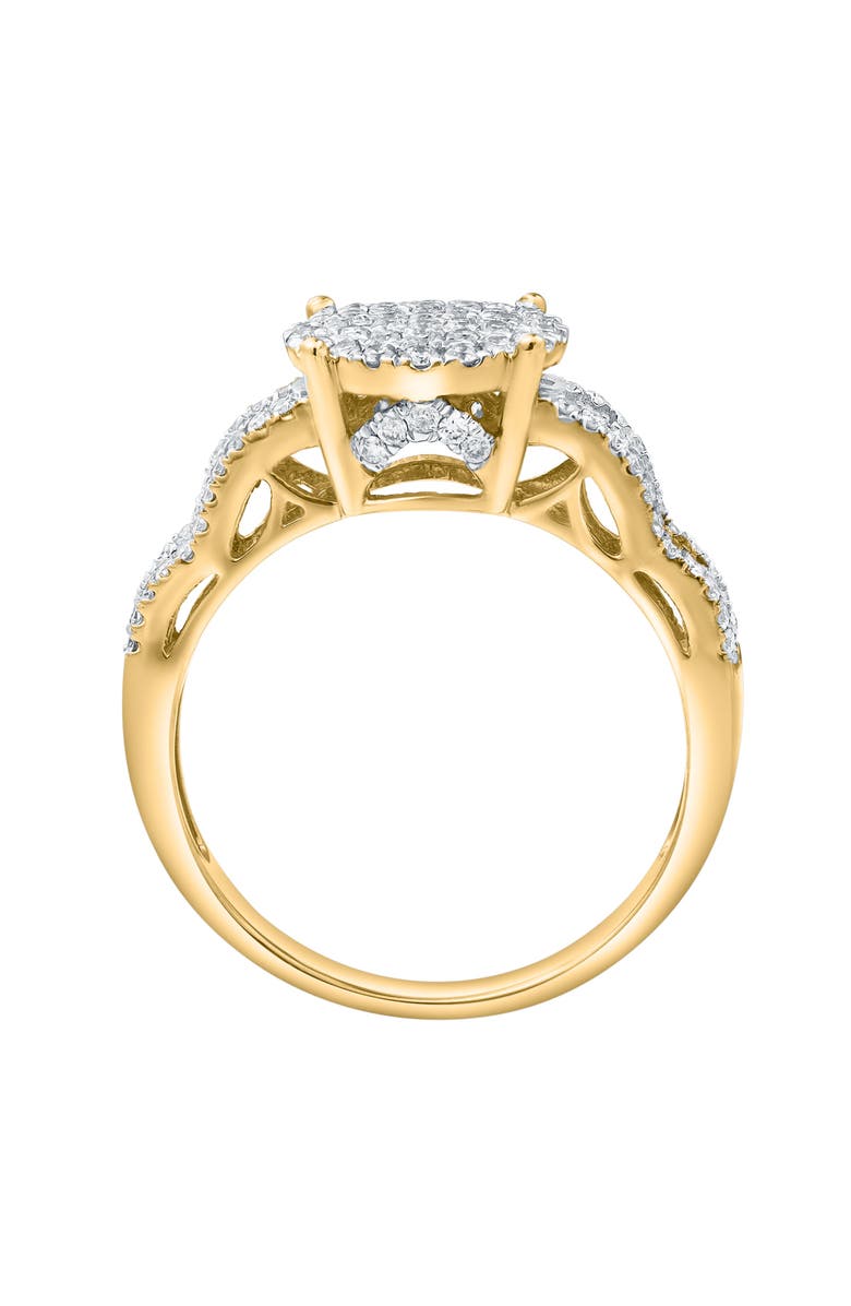 LuvMyJewelry Oralune 0.5 Ct 14K Gold Diamond Ring, Alternate, color, 14K Yellow Gold