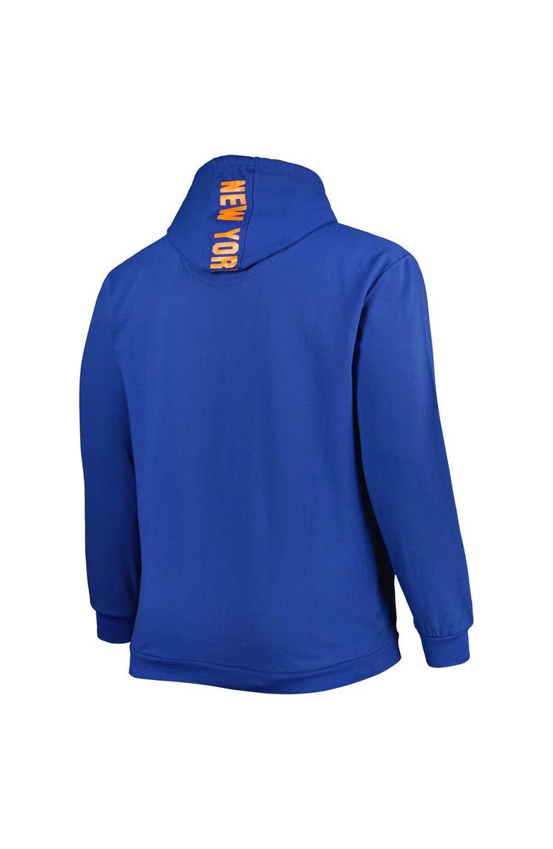 PROFILE Men's Royal New York Islanders Big & Tall Fleece Pullover Hoodie, Alternate, color, Royal