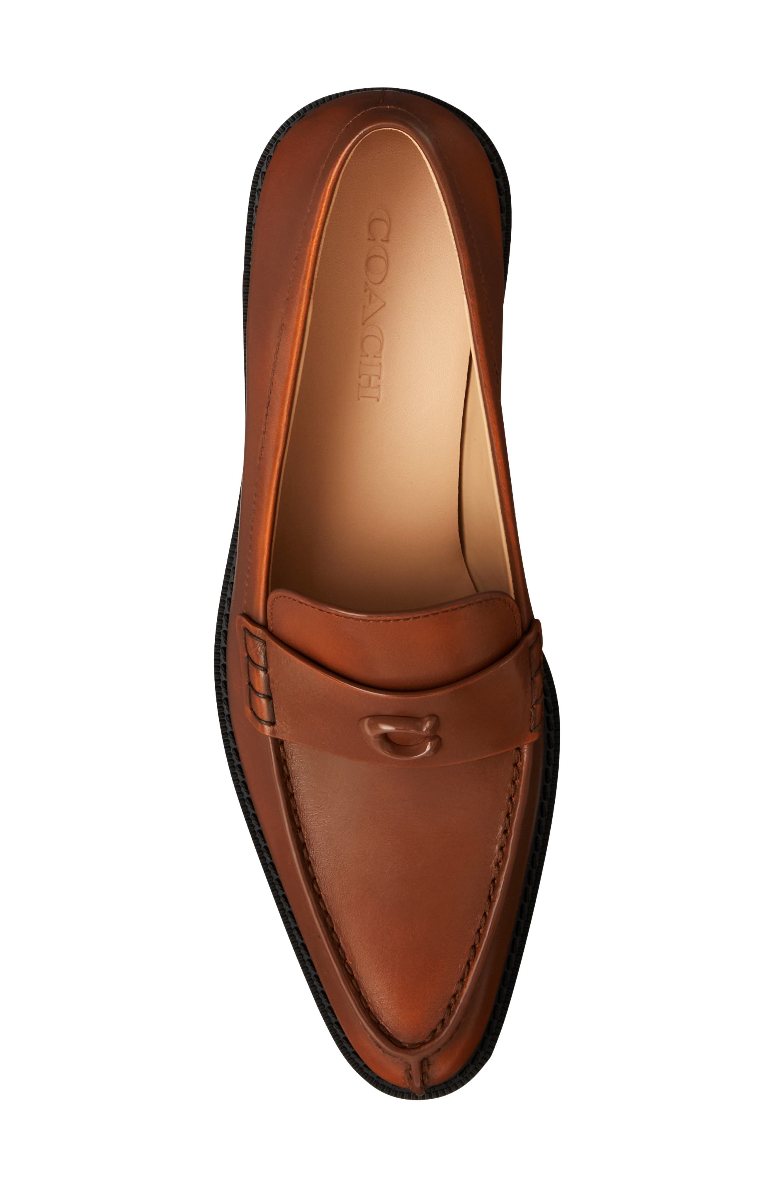 Loved Sculpted C Platform Loafer, Alternate, color, SADDLE