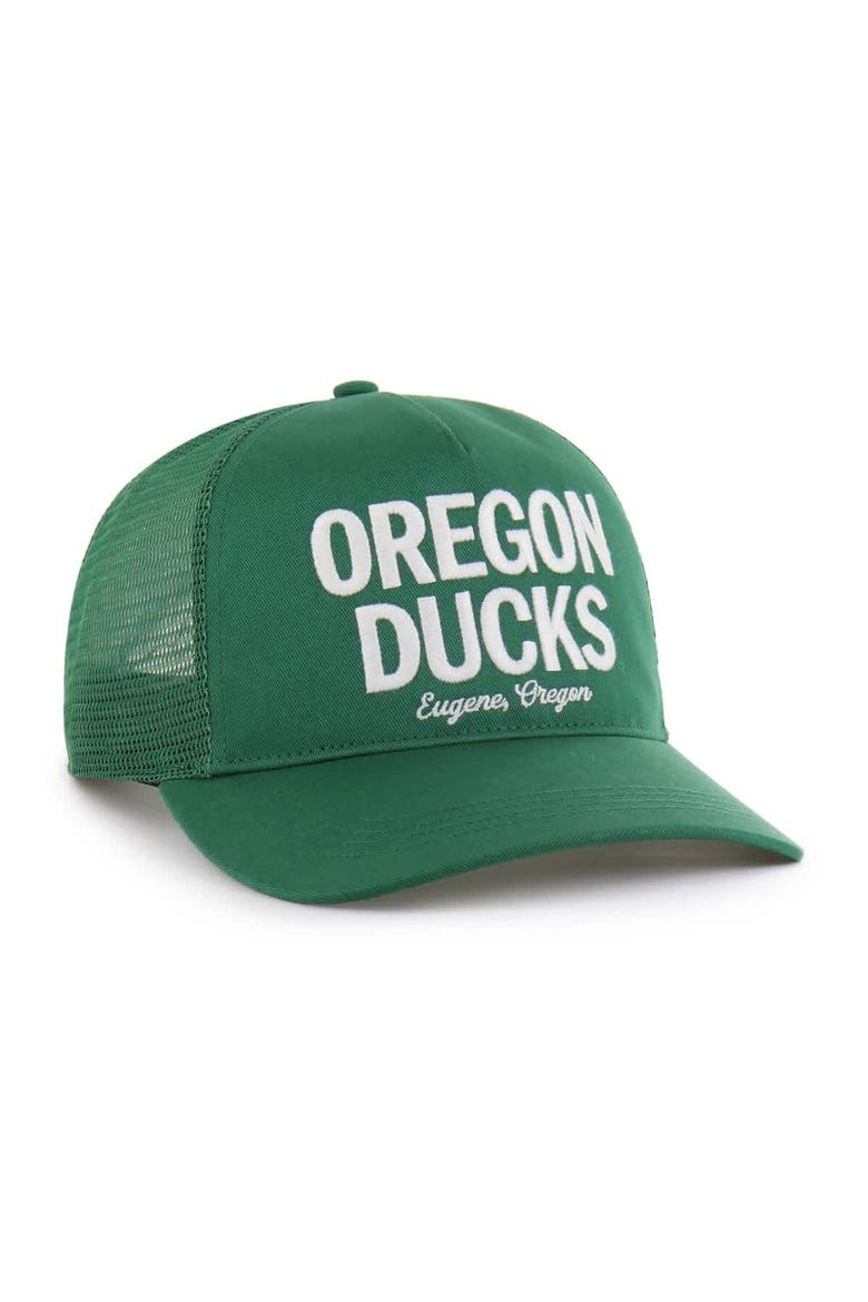 Men's '47 Green Oregon Ducks Contemporary Hitch Trucker Adjustable Hat, Alternate, color, Green