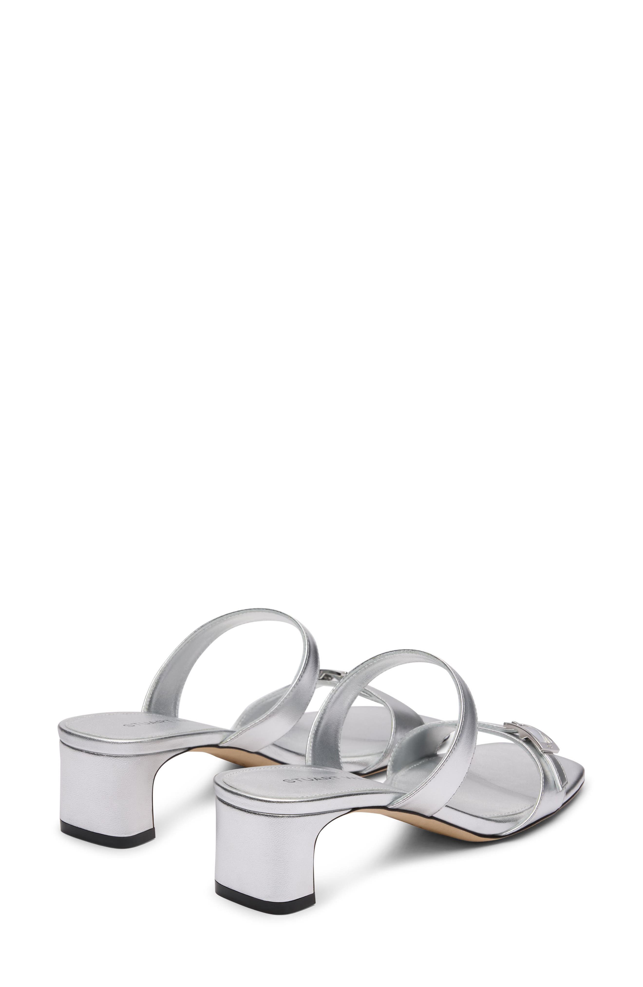 Baby Babette Slide Sandal, Alternate, color, SILVER