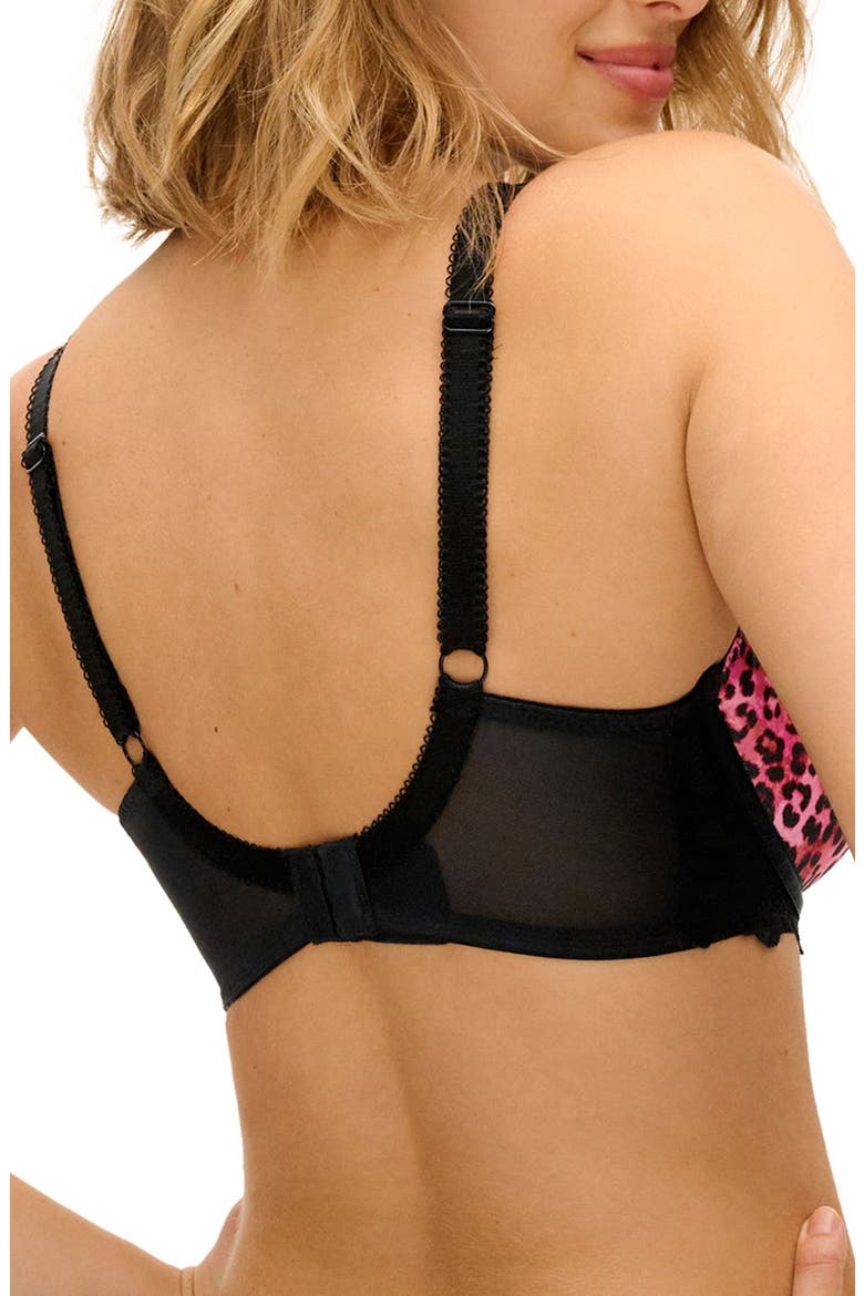 Cherish Me Underwire Plunge Bra, Alternate, color, PINK FLAMBE