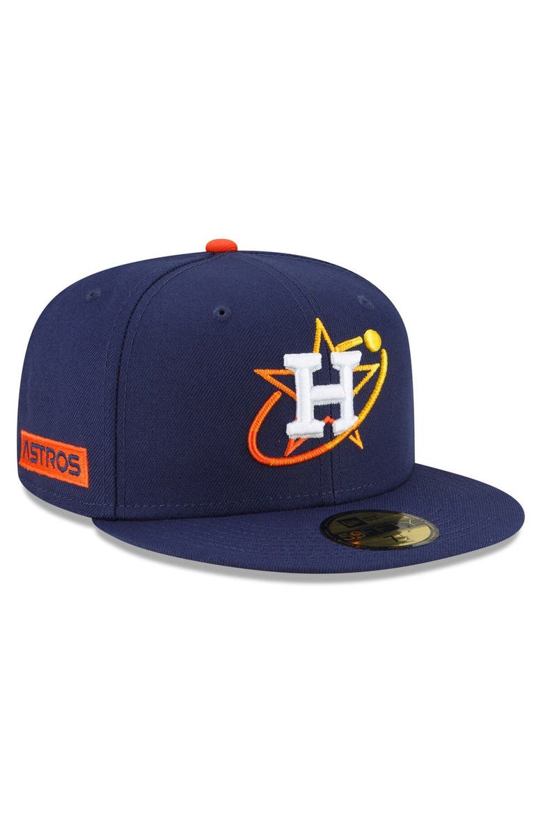 Men's New Era Navy Houston Astros 2022 City Connect 59FIFTY Fitted Hat, Main, color, Navy