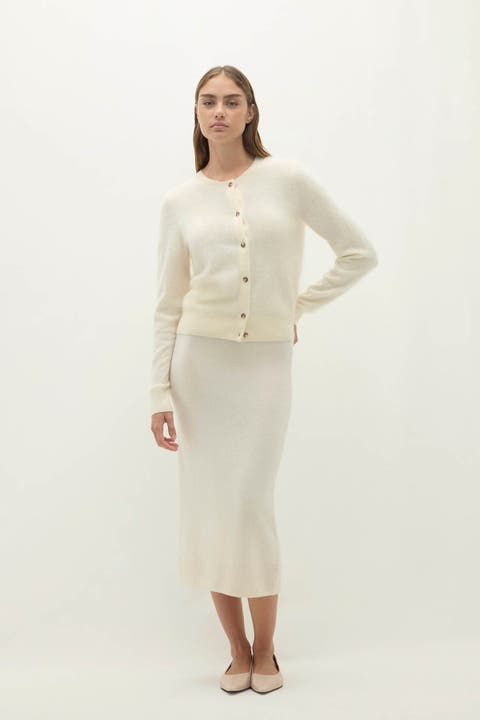 Paloma Brushed Cashmere Cardigan