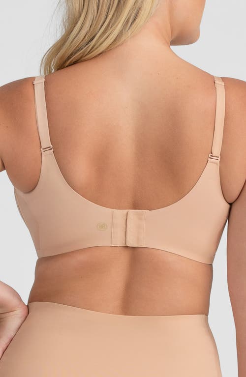 Honeylove Liftwear Crossover Bra In Sand