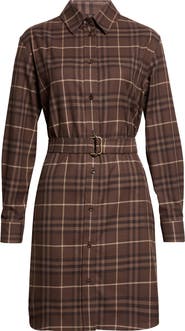 Burberry Fiora Check Shirtdress