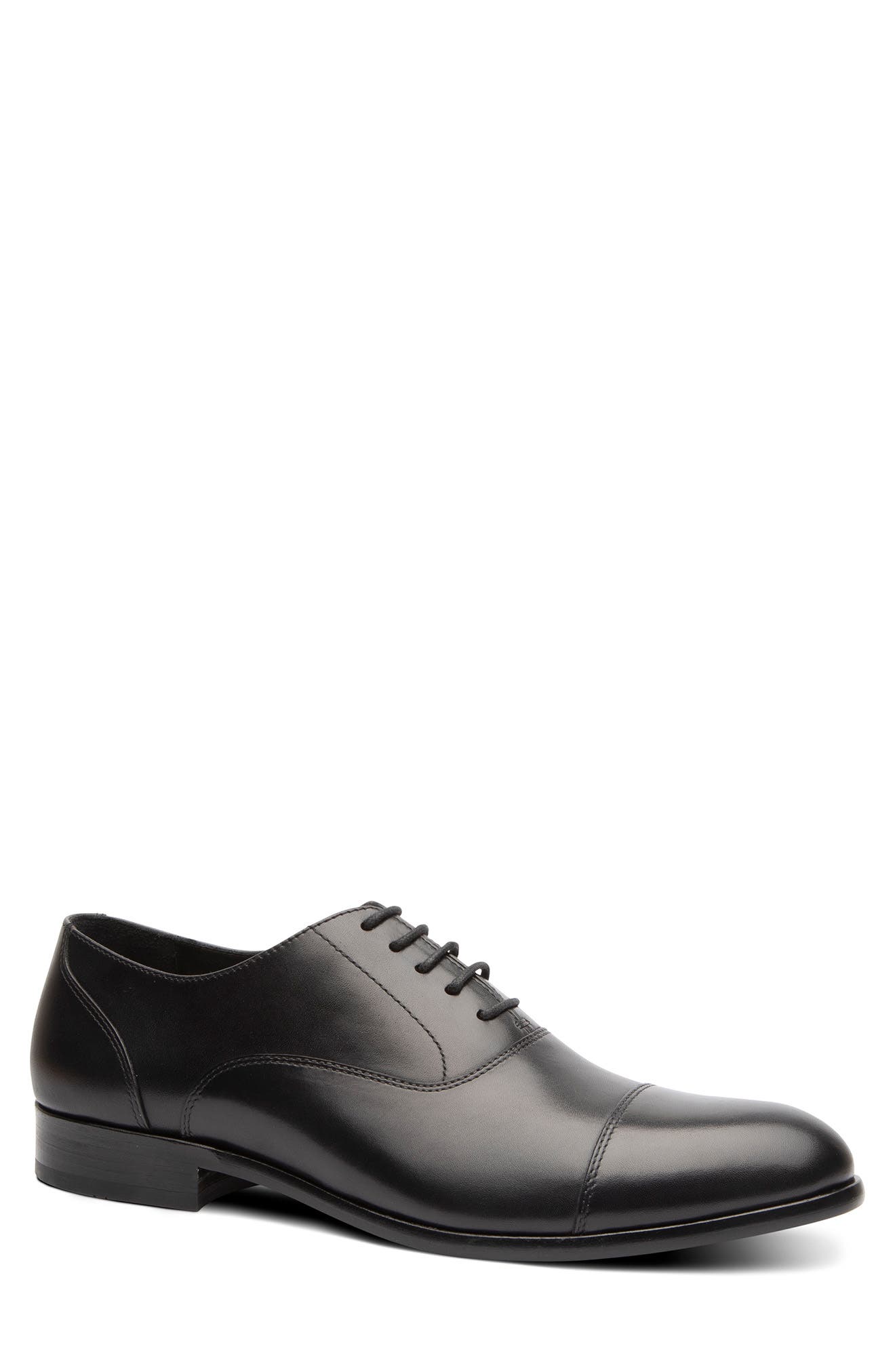 Gordon Rush Adams Cap Toe Oxford, Main, color, Black
