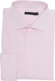 JB Britches Yarn-Dyed Solid Dress Shirt