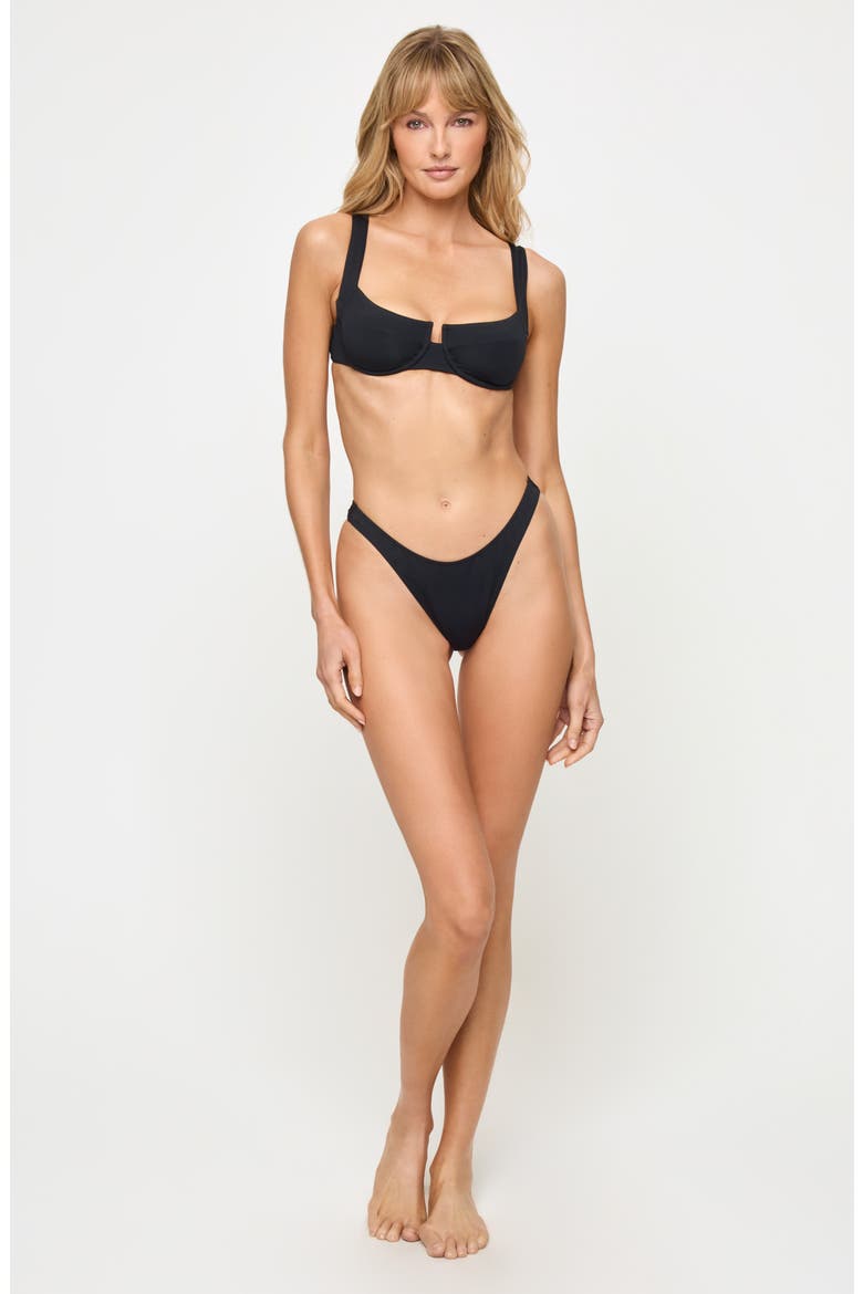 Donnie Bitsy Swim Bottoms, Alternate, color, BLACK