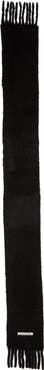 Acne Studios Vikky Mohair Blend Fringe Scarf