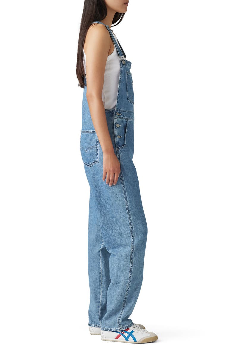 Levi's<sup>®</sup> Classic Denim Overalls, Alternate, color, Chill Day