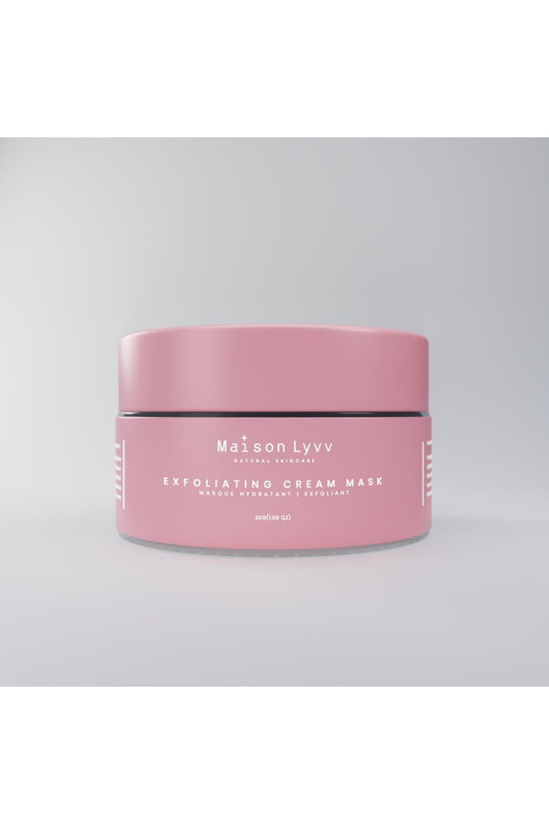 Maison Lyvv Exfoliating Cream Mask, Main, color, Warm Rosy Pink