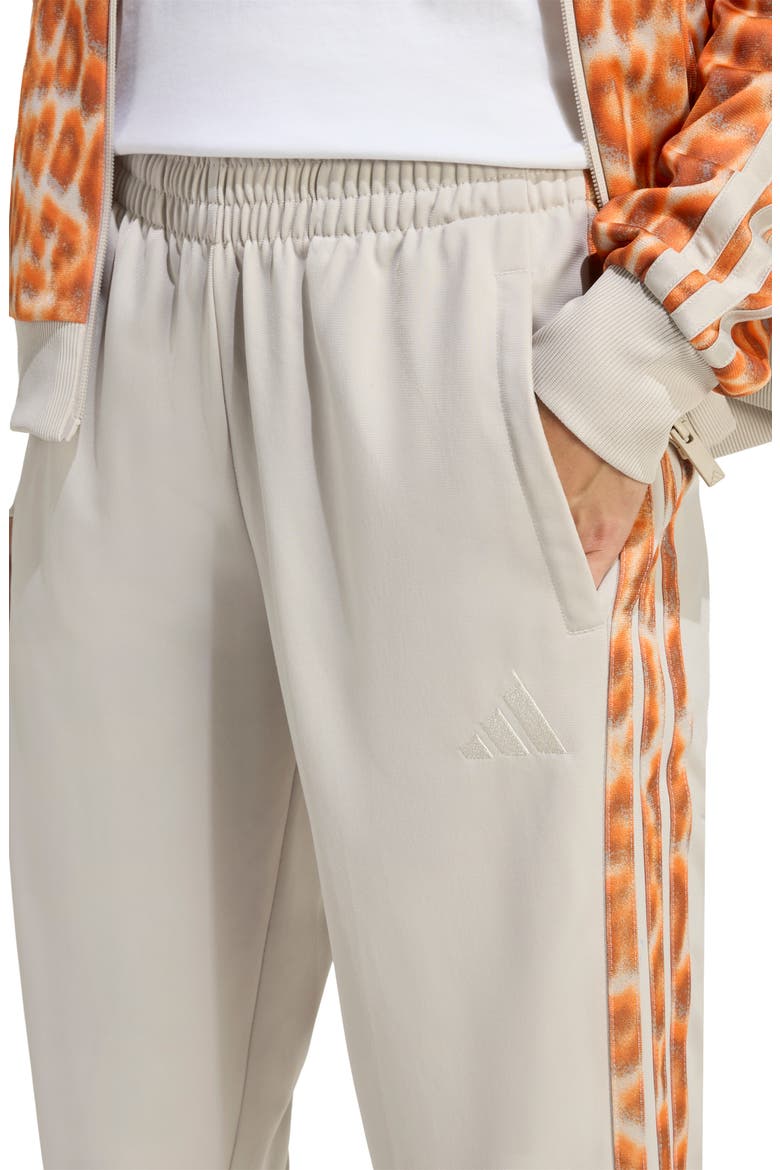 3-Stripes Tricot Pants, Alternate, color, WONDER ALUMINA/ MULTICOLOR/