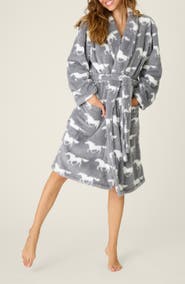 PJ Salvage Let's Get Cozy Plush Robe