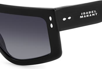 99mm Gradient Flat Top Sunglasses