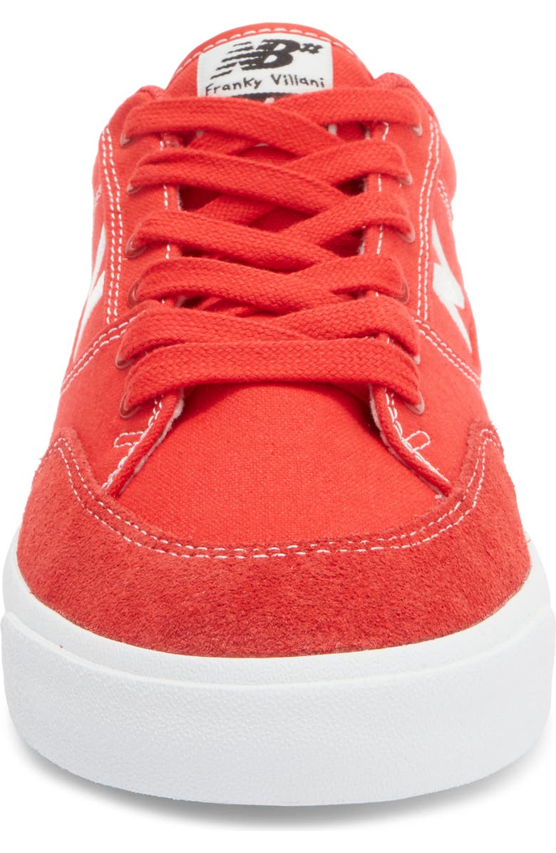 New Balance 417 Low Top Sneaker, Alternate, color, Red/ White