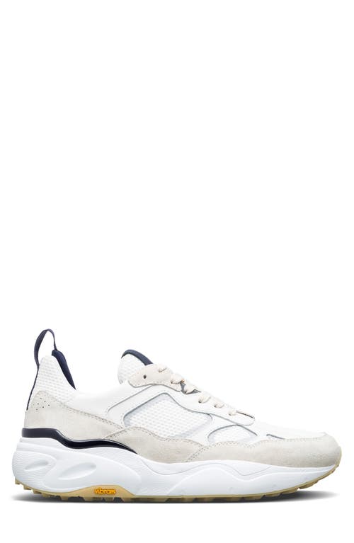 Clae Salazar Sneaker In White Offwhite Navy