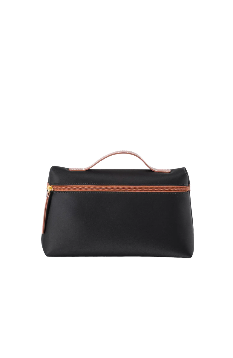 Esthera Nest Nylon Cosmetic Case, Alternate, color, Black