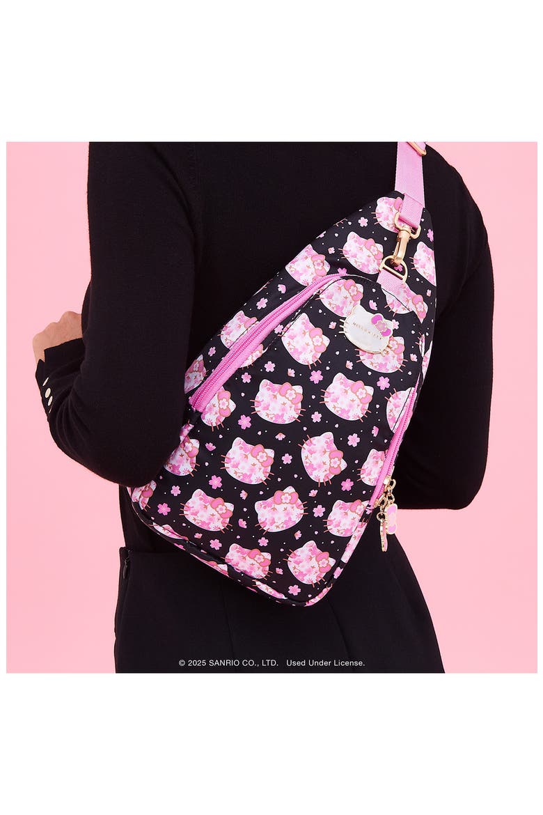 tokidoki Crossbody Sling Bag, Alternate, color, CHERRY BLOSSOMS