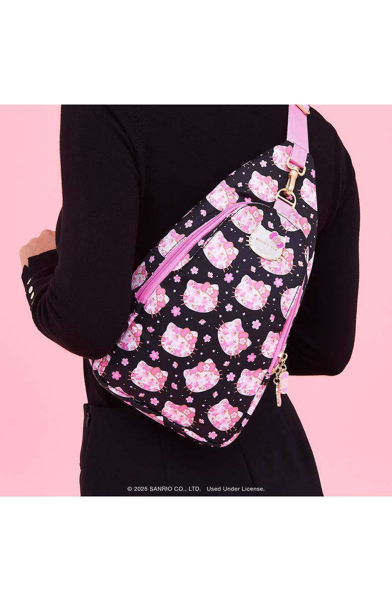 JuJuBe tokidoki Crossbody Sling Bag, Alternate, color, Cherry Blossoms