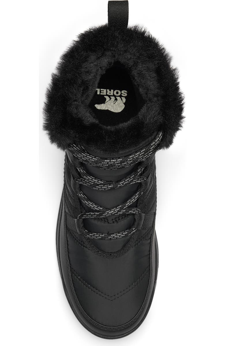 SOREL Whitney II Waterproof Snow Boot, Alternate, color, Black/ Quarry