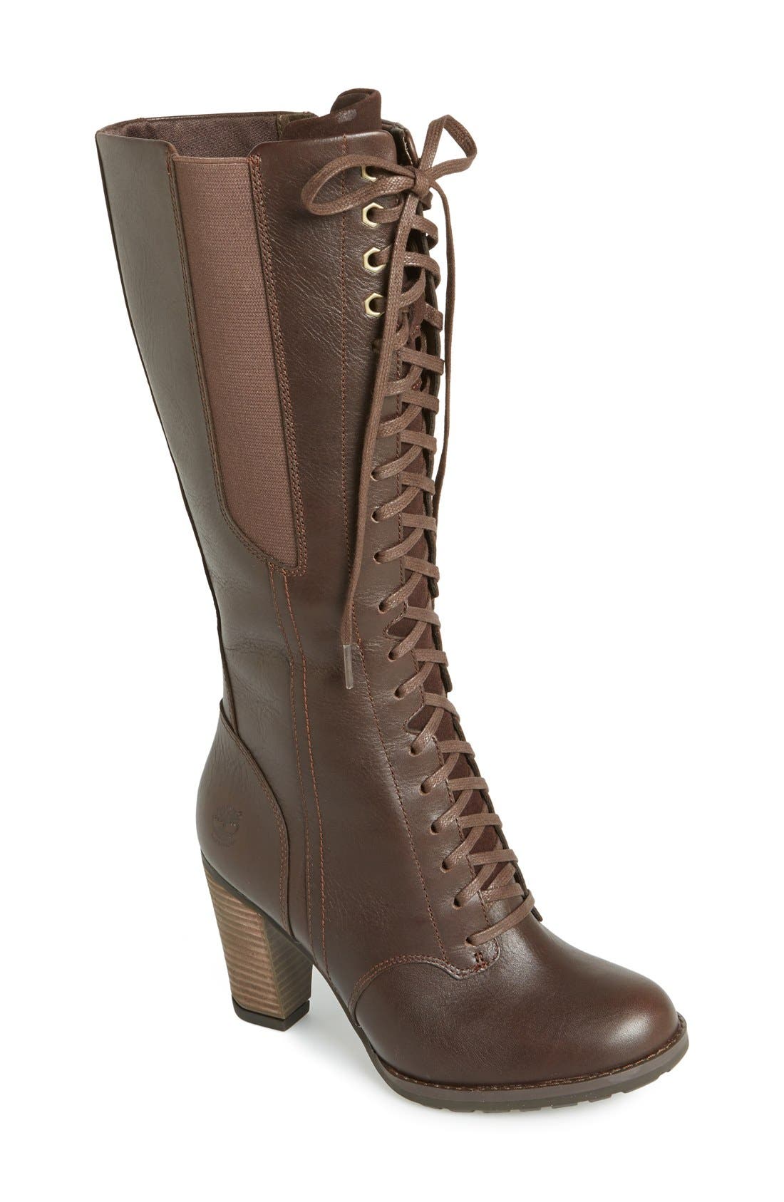 Earthkeepers® 'Stratham Heights' Waterproof Tall Boot, Main, color, BROWN