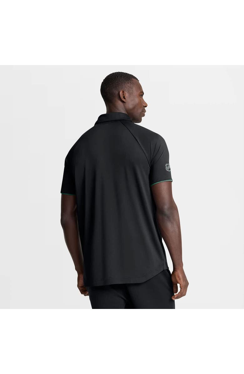 FANATICS Men's Fanatics Black Minnesota Wild Authentic Pro Rink Raglan Polo, Alternate, color, Black