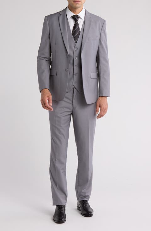 Premium Slim Fit 3-Piece Suit (Regular & Big)