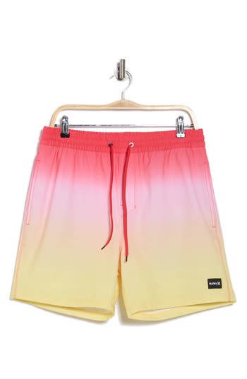Hurley Cannonball Volley Swim Trunks In Multi