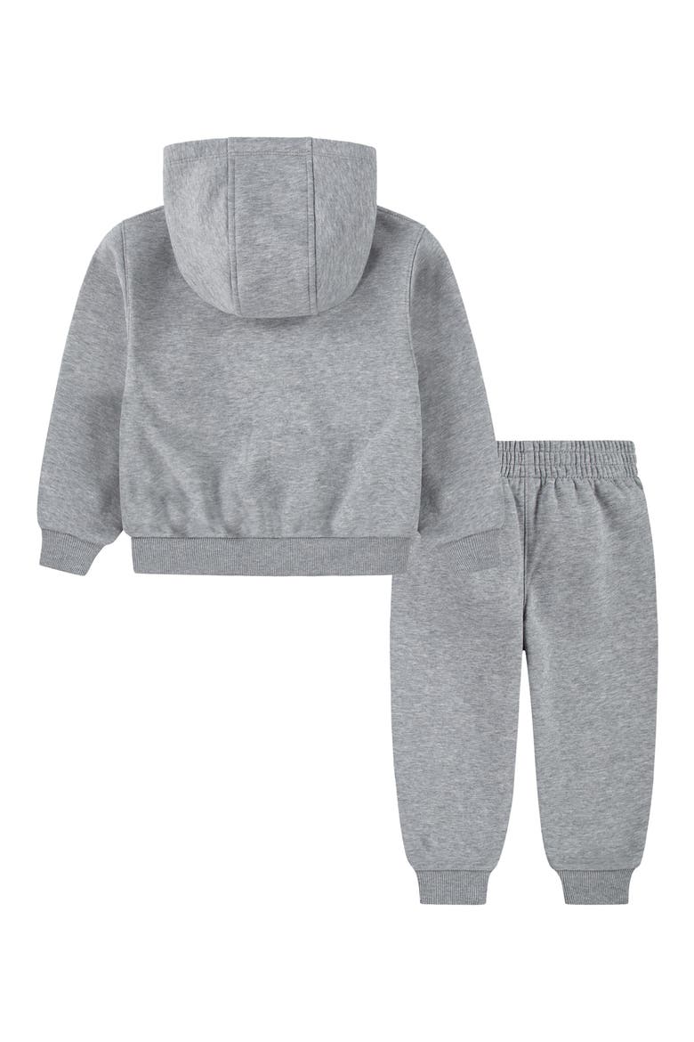 Kids' Gradient Futura Pullover Hoodie & Joggers Set, Alternate, color, 042DK GREY