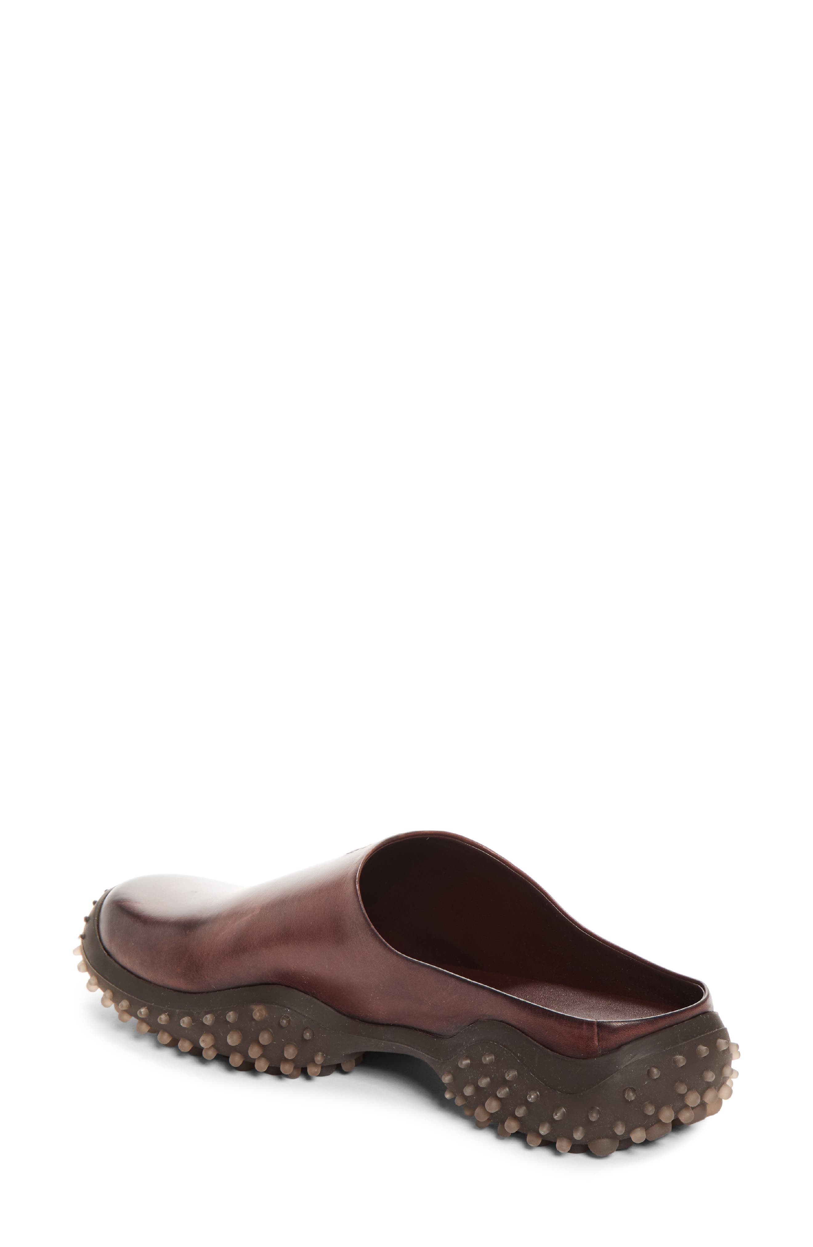 Leather Trail Mule, Alternate, color, CAFFE