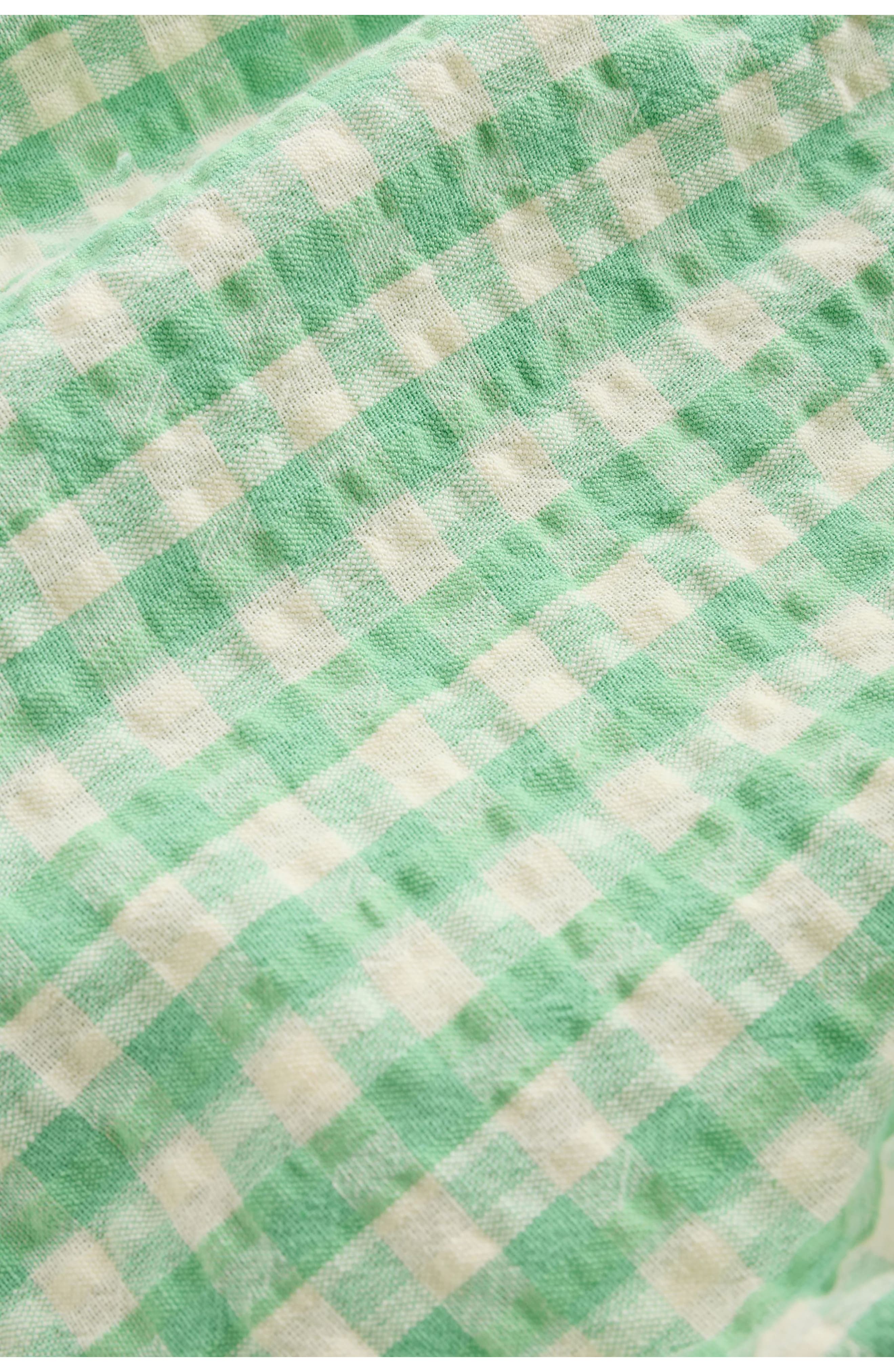 NEXT Kids' Sleeveless Gingham Dress — фото 4
