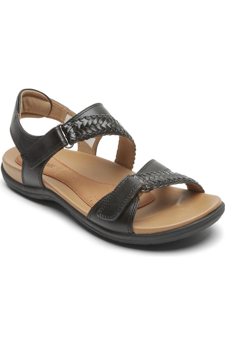 Rockport Cobb Hill Rubey Woven Strap Sandal, Main, color,