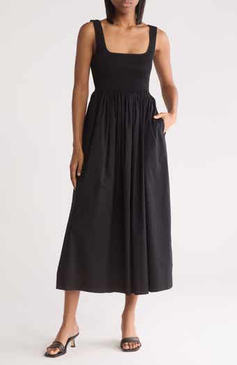 WAYF Smocked Fit & Flare Sundress